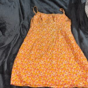 Orange Summer Dress